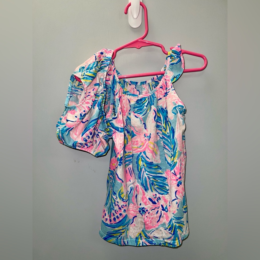 Lilly Pulitzer Kids Matching Set - Pink and Blue